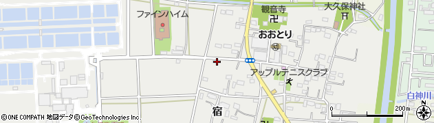 埼玉県さいたま市桜区宿180周辺の地図