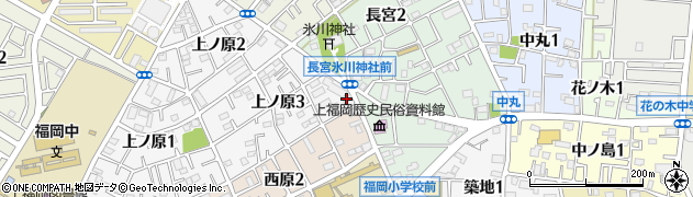 福岡飯店周辺の地図