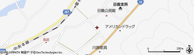 長野県木曽郡木曽町日義3748周辺の地図