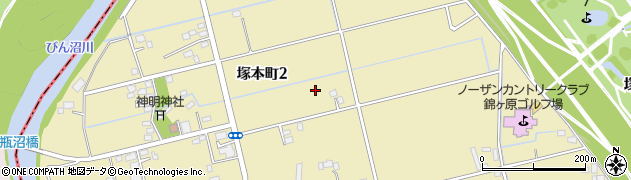 埼玉県さいたま市西区塚本町周辺の地図