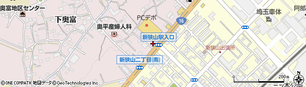 町田ガス株式会社　埼玉営業所周辺の地図