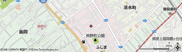 埼玉県川越市熊野町5周辺の地図