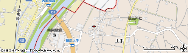 長野県伊那市福島36周辺の地図
