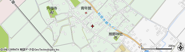 千葉県香取市三ノ分目255周辺の地図