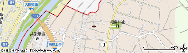 長野県伊那市福島1491周辺の地図