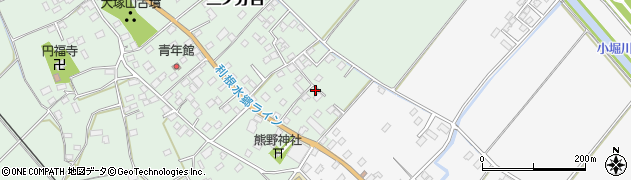 千葉県香取市三ノ分目87周辺の地図