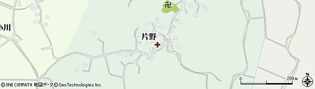 千葉県香取市片野595周辺の地図
