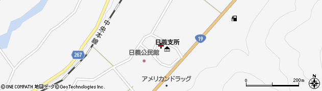 長野県木曽郡木曽町日義1602周辺の地図