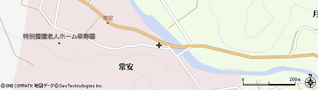 福井県今立郡池田町常安16周辺の地図