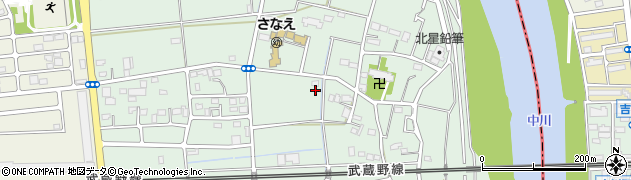 埼玉県越谷市東町周辺の地図