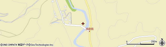 埼玉県飯能市上名栗3234周辺の地図