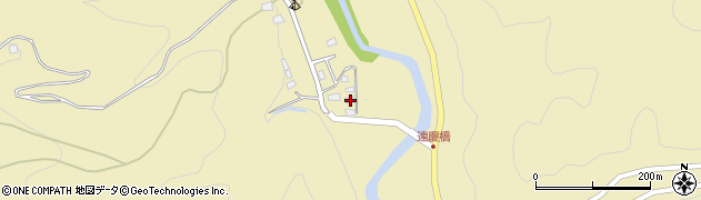 埼玉県飯能市上名栗3217周辺の地図