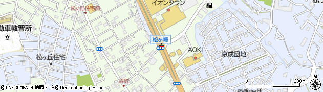 松ケ崎周辺の地図