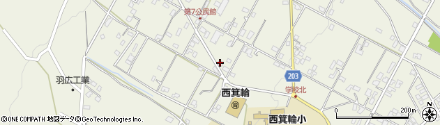 羽広公民館　第七分館周辺の地図