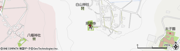 照源寺周辺の地図
