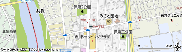 栃木銀行吉川支店 ＡＴＭ周辺の地図