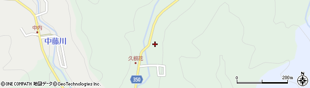 埼玉県飯能市中藤中郷391周辺の地図
