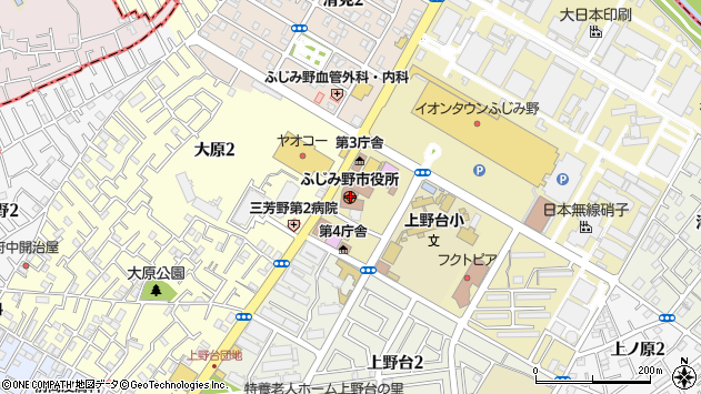 〒356-0000 埼玉県ふじみ野市（以下に掲載がない場合）の地図