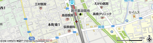スーパーソフトボックス与野本町店周辺の地図