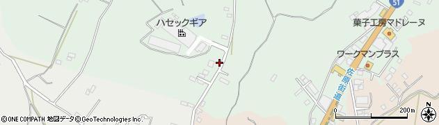 千葉県香取市山之辺231周辺の地図