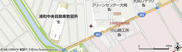 埼玉県さいたま市緑区大崎521周辺の地図