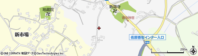 千葉県香取市香取1969周辺の地図