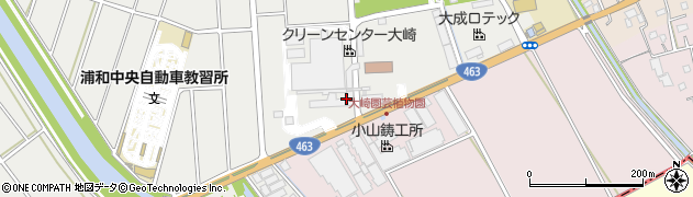 埼玉県さいたま市緑区大崎502周辺の地図