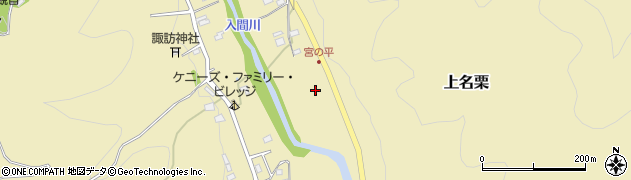 埼玉県飯能市上名栗178周辺の地図