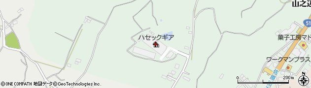 千葉県香取市山之辺261周辺の地図
