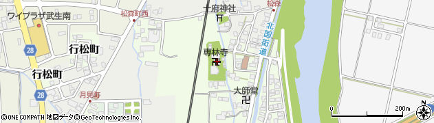 専林寺周辺の地図
