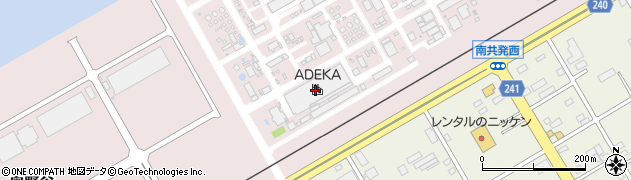 鹿島加工サービス株式会社周辺の地図