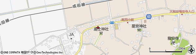 千葉県成田市大和田33周辺の地図