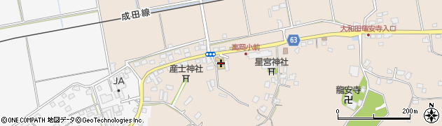 千葉県成田市大和田156周辺の地図