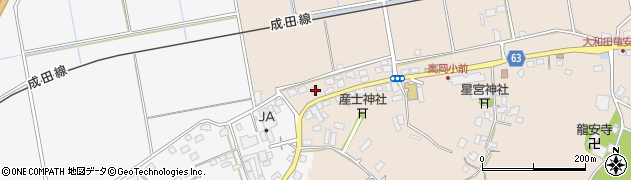 千葉県成田市大和田168周辺の地図