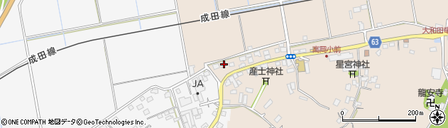 千葉県成田市大和田169周辺の地図