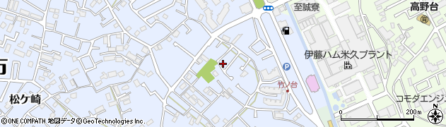 松ケ崎飯本宅"akippa駐車場周辺の地図