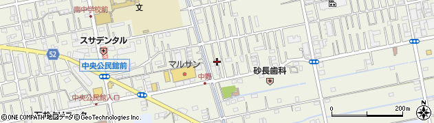 埼玉県吉川市中野111周辺の地図