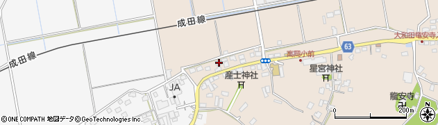 千葉県成田市大和田167周辺の地図