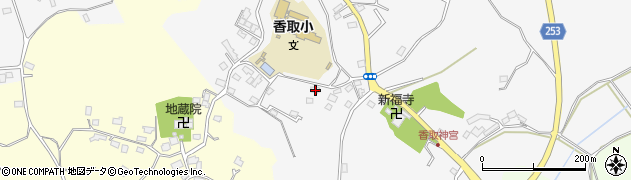 千葉県香取市香取1852周辺の地図