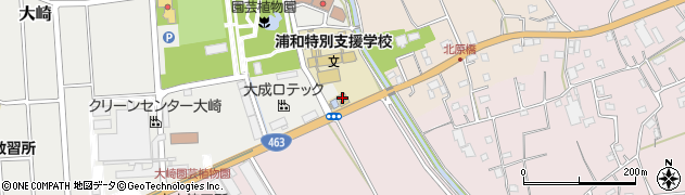 埼玉県さいたま市緑区大崎1周辺の地図