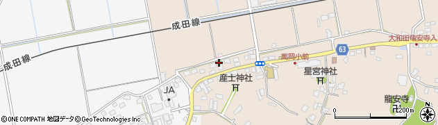 千葉県成田市大和田166周辺の地図