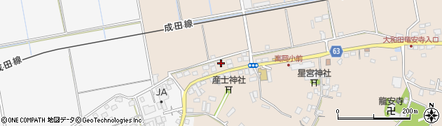 千葉県成田市大和田165周辺の地図