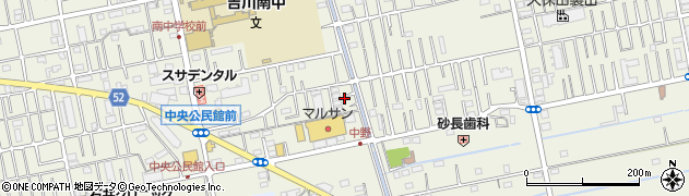埼玉県吉川市中野28周辺の地図