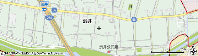 埼玉県川越市渋井周辺の地図
