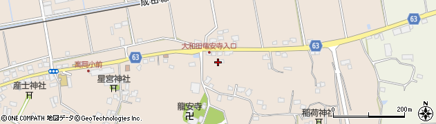 千葉県成田市大和田522周辺の地図