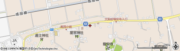 千葉県成田市大和田406周辺の地図