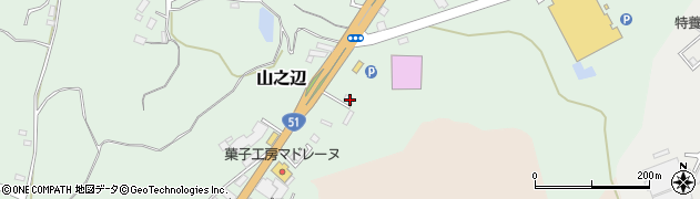 千葉県香取市山之辺1456周辺の地図