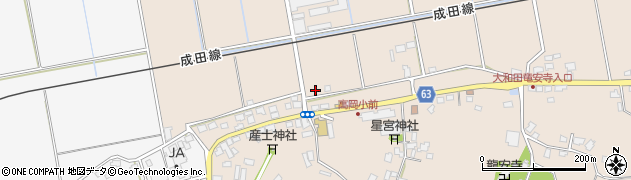 千葉県成田市大和田249周辺の地図