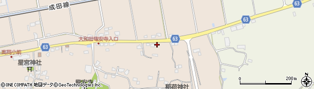 千葉県成田市大和田682周辺の地図