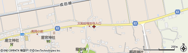 千葉県成田市大和田521周辺の地図
